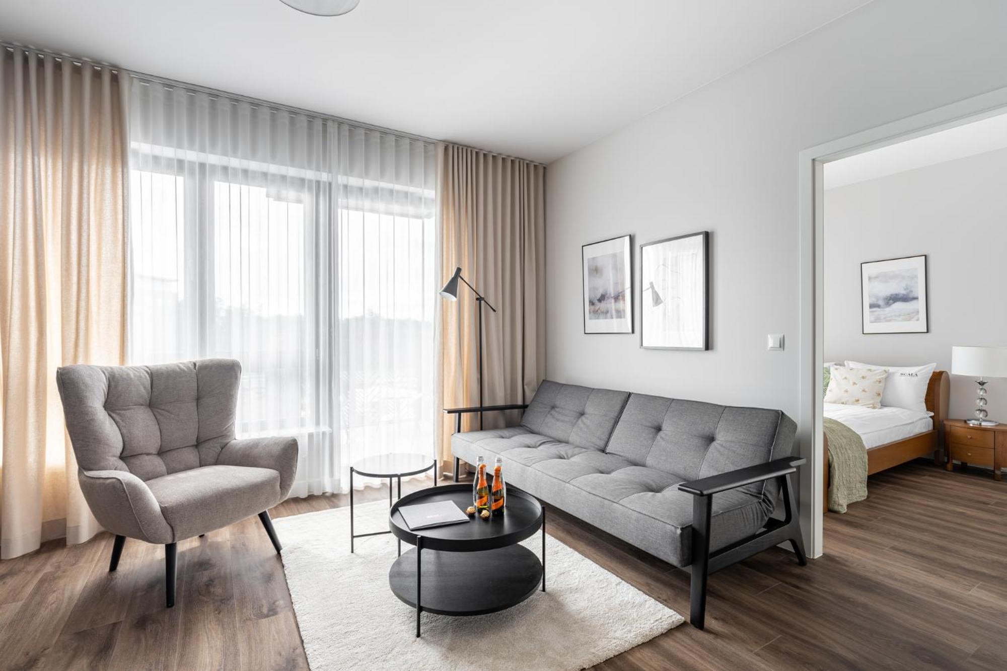 Scala 60C City Center Apartments By Lion Apartments グダニスク エクステリア 写真